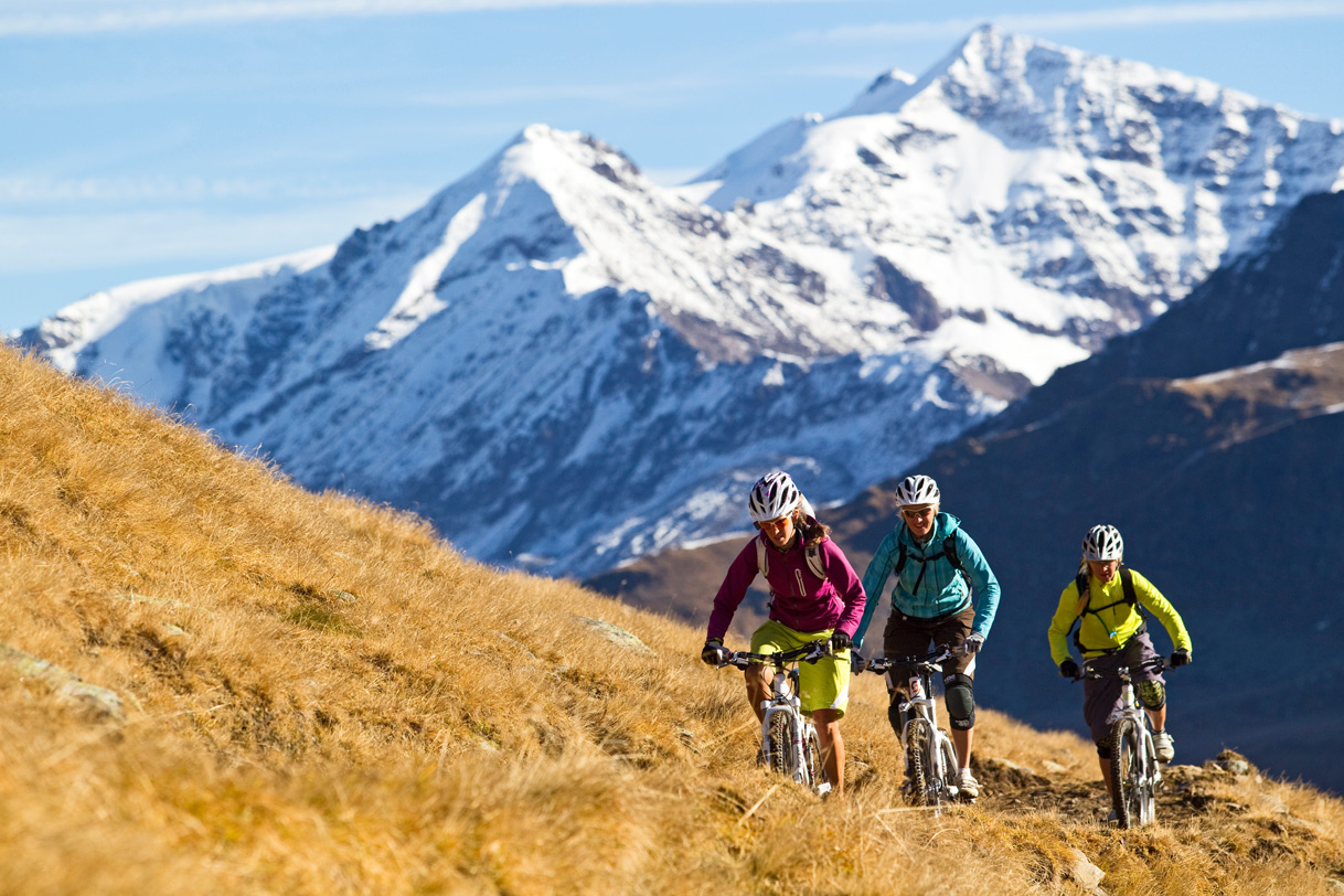 Mountainbike auf Scott Contessa Rädern