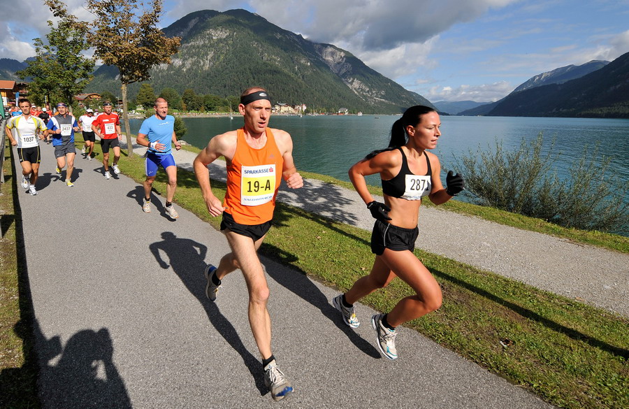 Achenseelauf : Halbmarathon in Tirol in Österreich