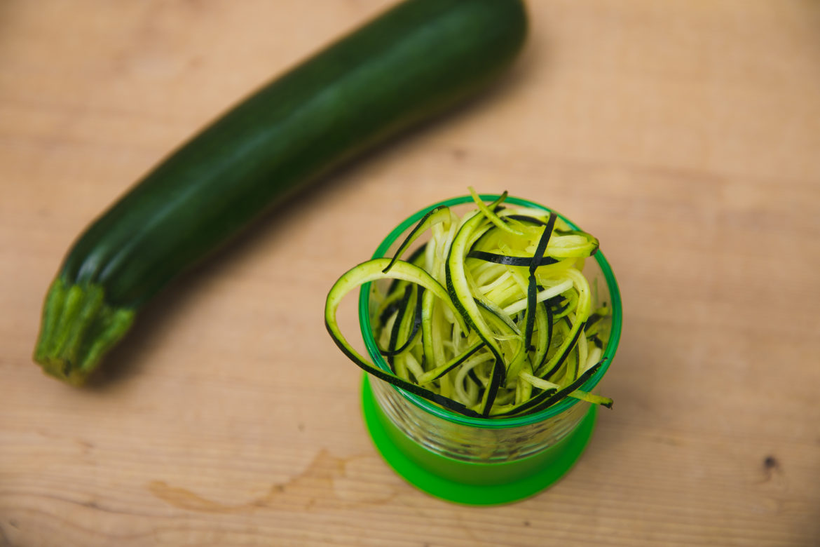 Rezept low carb Zoodles